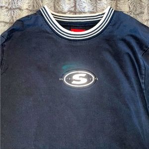 Supreme Striped Long-sleeve Shirt